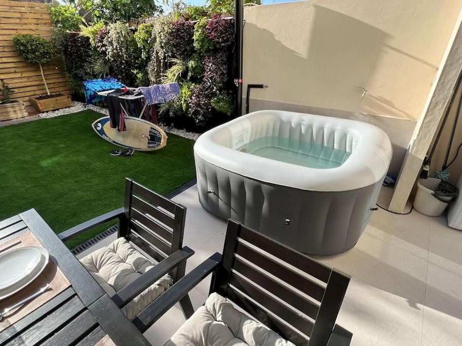 Relaxing Garden Los Cristianos Con Jacuzzi Y Barbacoa 阿罗纳 外观 照片
