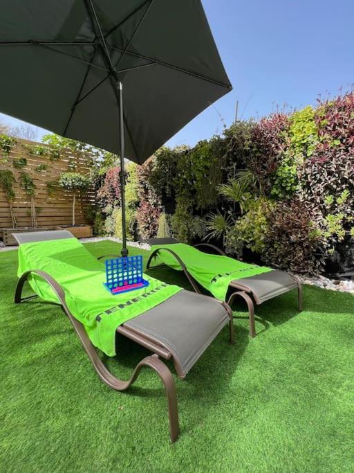 Relaxing Garden Los Cristianos Con Jacuzzi Y Barbacoa 阿罗纳 外观 照片